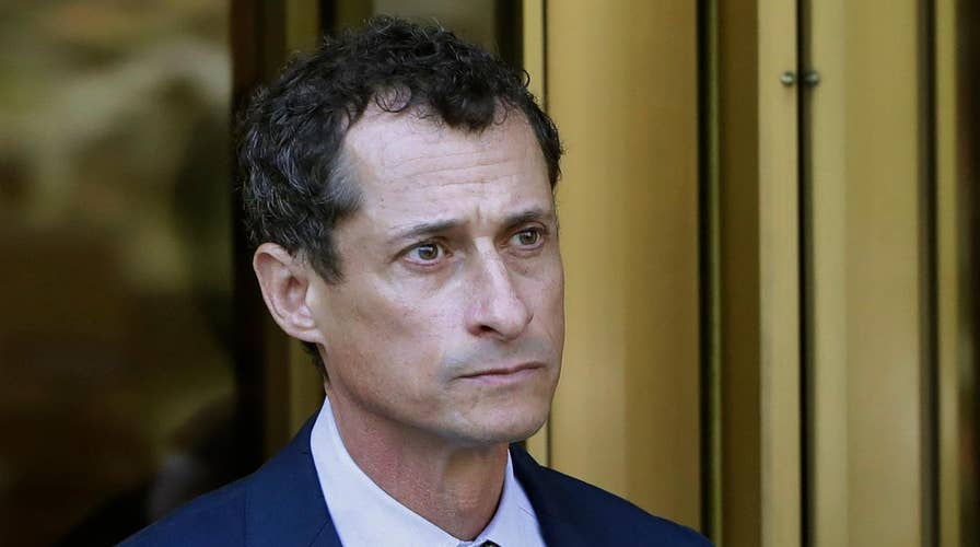 Anthony Weiner sobs as judge issues sentence