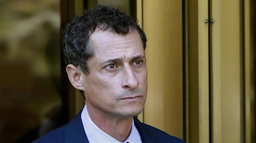 Anthony Weiner sobs as judge issues sentence