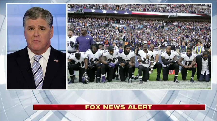Hannity Blasts Anthem Protests