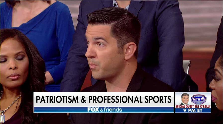 Vet who served with Villanueva on anthem protests