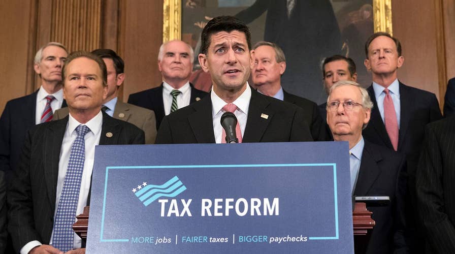 House Republicans unveil tax reform framework