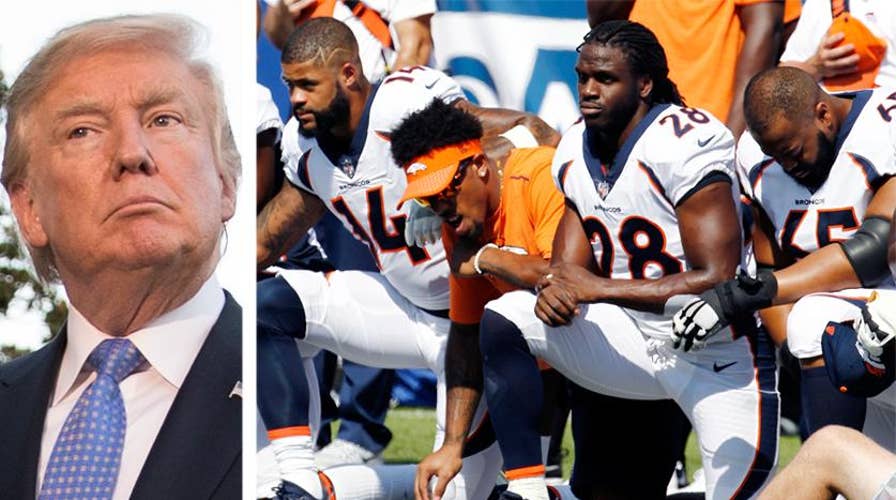 President Trump: NFL issue is not a distraction at all