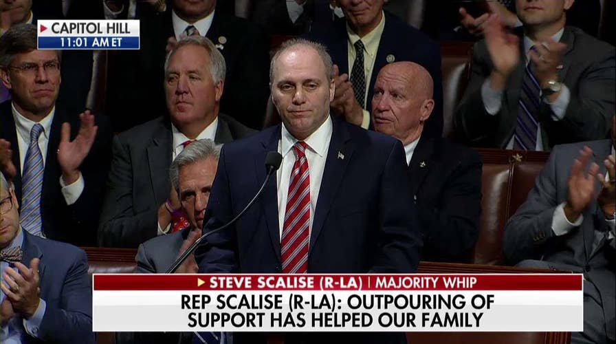 Steve Scalise Speaks on House Floor for First Time Since Shooting