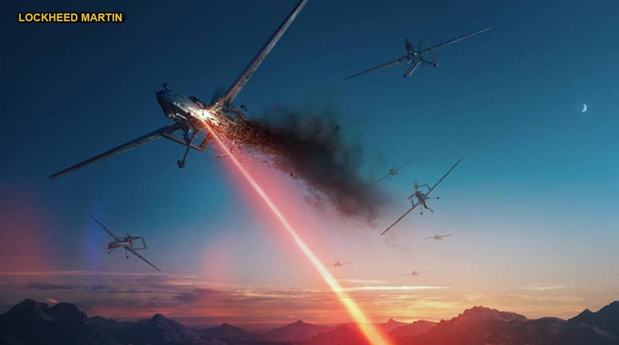 ATHENA laser weapon 'kills' 5 Outlaw drones