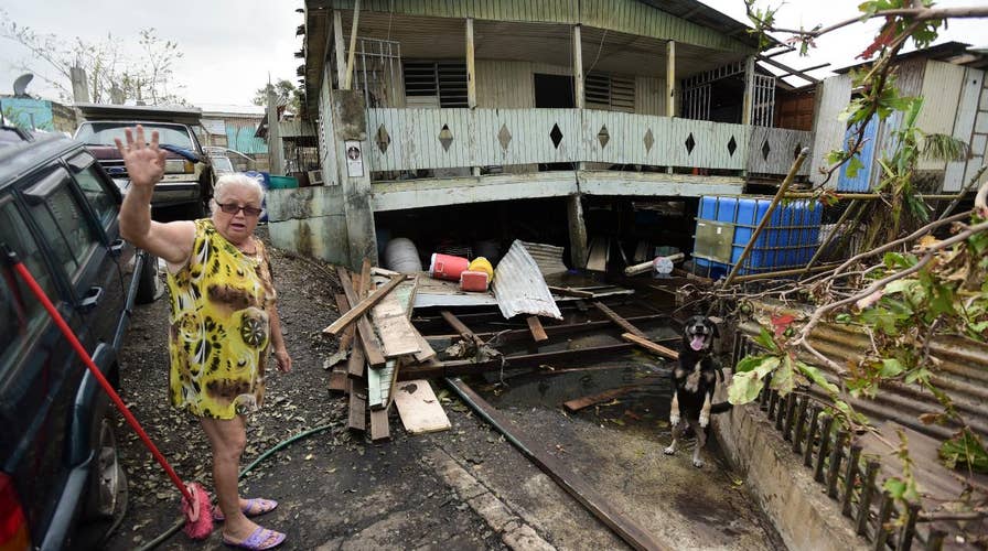 White House defends response to Hurricane Maria