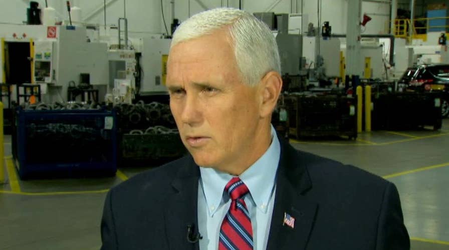 Vice President Pence hits the road to sell tax reform