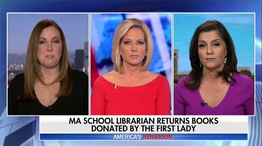 MA school librarian returns books donated by FLOTUS