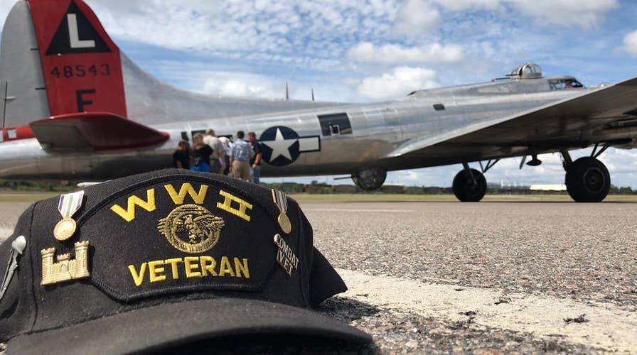 Volunteers fly a B-17 across the US to honor WWII veterans