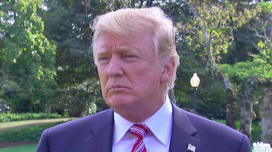 Trump on Tom Price's future, recovery efforts in Puerto Rico