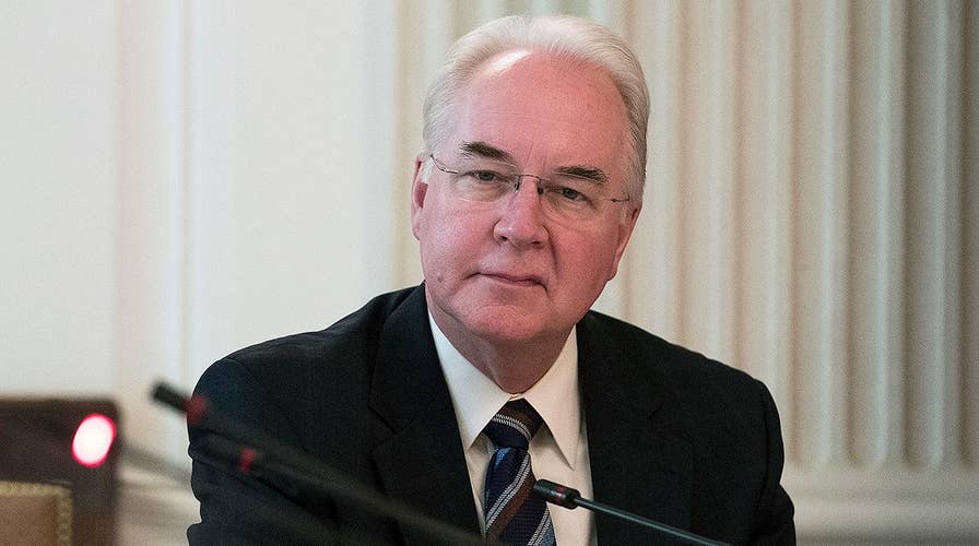 HHS Secretary Tom Price resigns over private plane trips