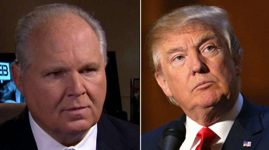 Rush Limbaugh: Establishment GOP still upset Trump won