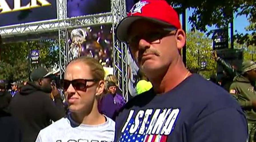 Baltimore Ravens fans speak out about NFL protests