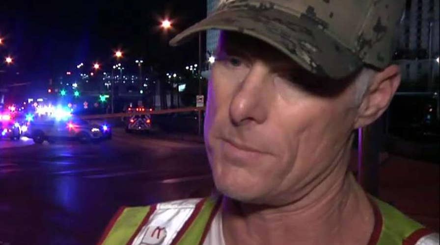 Las Vegas firefighter: It was like a war scene