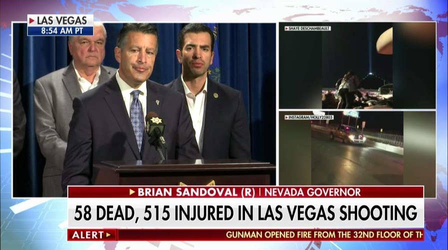 Nevada Governor on Las Vegas Shooting: Heroic Actions 'Speak Highly to the Character of America'