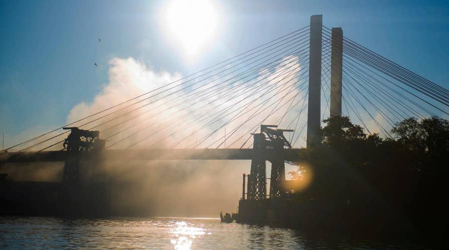 New York City bridge explodes in controlled demolition