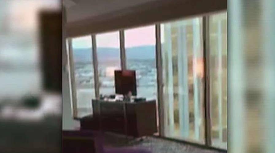 Exclusive look at Vegas hotel room, a year before shooting