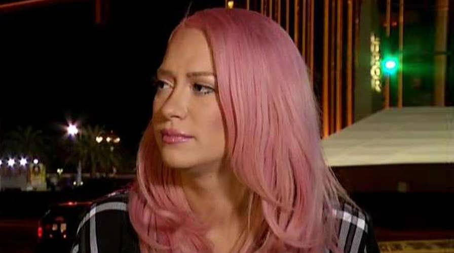 Kaya Jones describes being onstage before Las Vegas attack