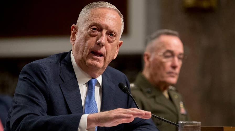 Mattis testifies on Capitol Hill on new Afghanistan strategy