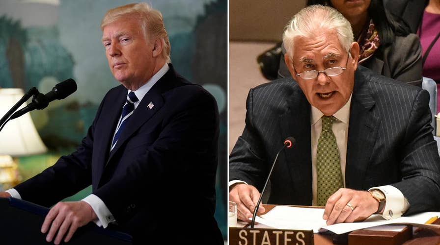 Napolitano: Will Trump's criticism of Tillerson affect admin