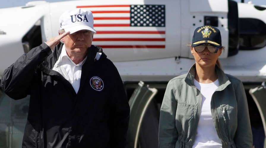 President Trump, First Lady speak out in Puerto Rico