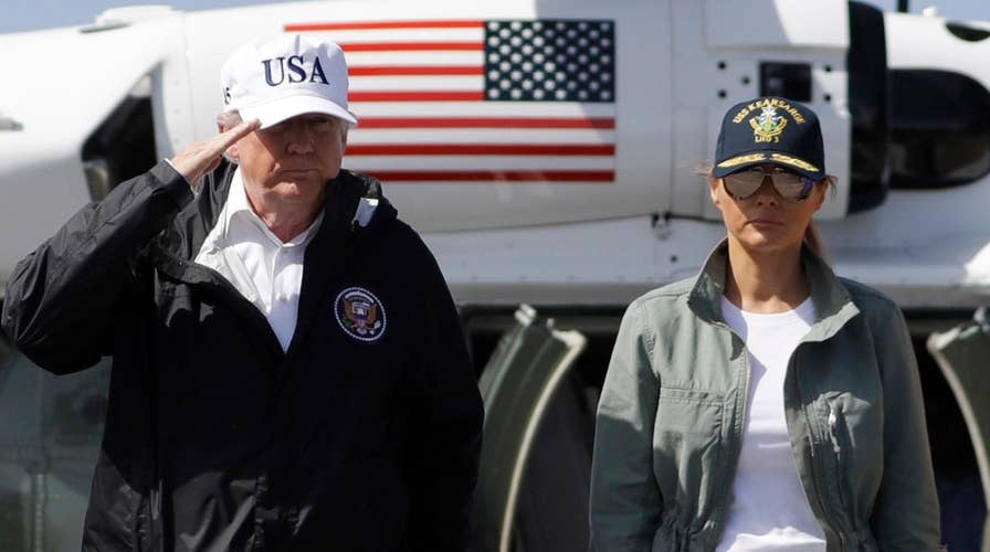President Trump, First Lady speak out in Puerto Rico