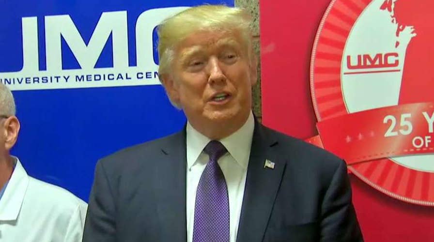 Trump: Doctors, nurses have done a job that's incredible