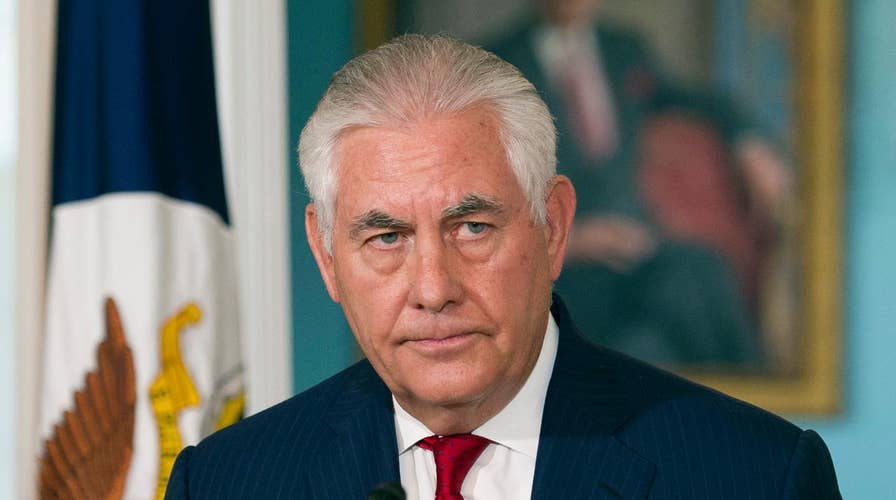 Tillerson, Trump slam 'rift' report as fake news