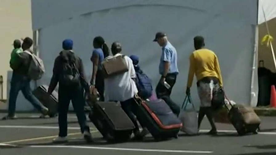 Since January, more than 13,000 people from around the world have crossed from the U.S. into Canada illegally; Molly Line reports from Montreal.