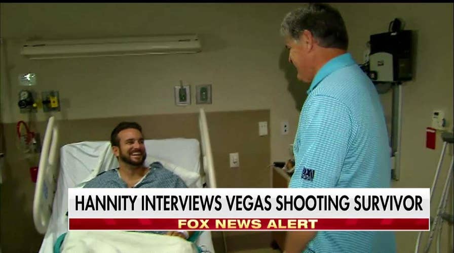 Las Vegas Attack Victim Who Stood for Trump: 'I Just Wanted to Show Them Respect'