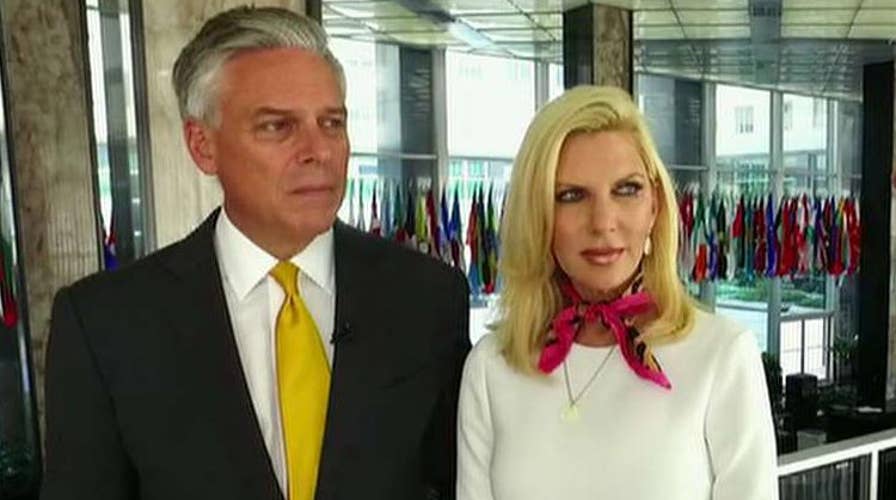 The Huntsmans open up about their move to Russia