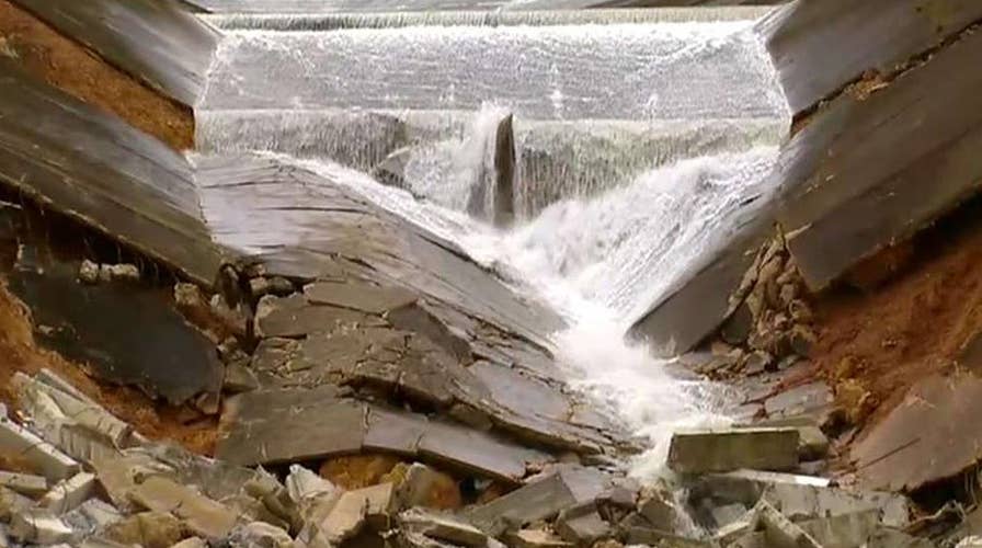 Army engineers race to prevent dam collapse in Puerto Rico