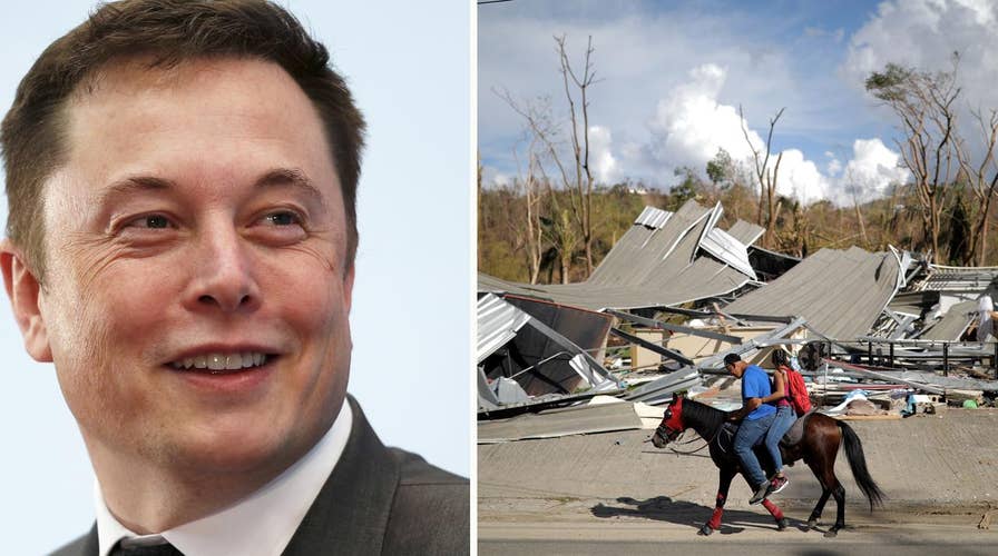 Elon Musk: Tesla can rebuild Puerto Rico’s power grid