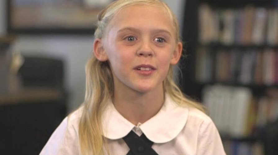 Watch little girl's joy as she learns she's being adopted