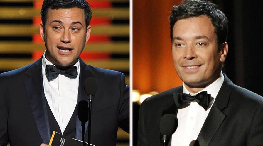 Late night hosts take hard turn left