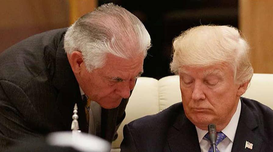 White House denies tension between Trump and Tillerson