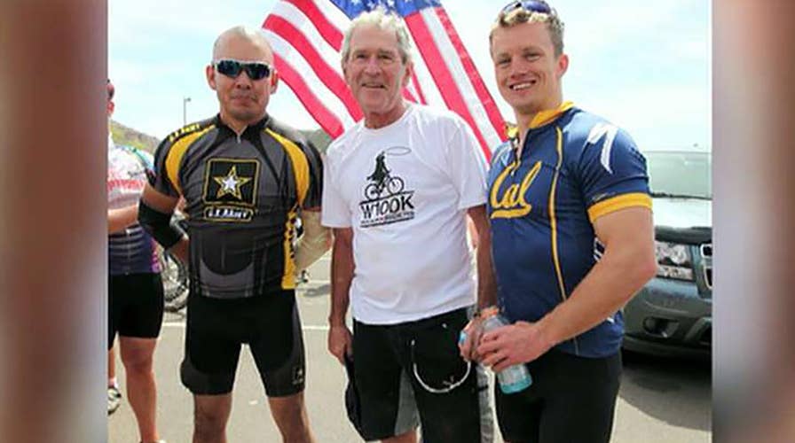George W. Bush honors wounded warriors at annual event
