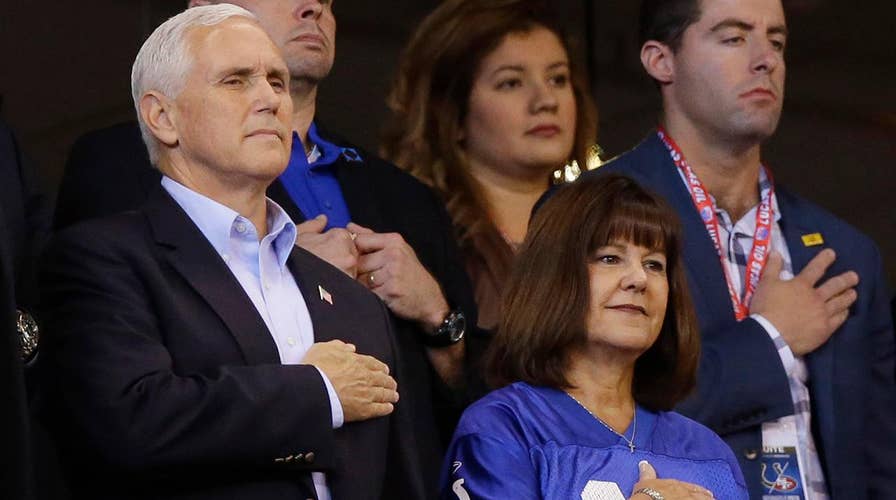 Was Pence's NFL walkout a political stunt?