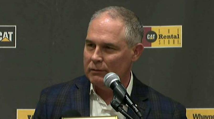 EPA Director Pruitt announces repeal of Clean Power Plan