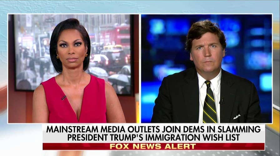 Tucker: Media 'Putting Thumb on the Scale' Instead of Explai