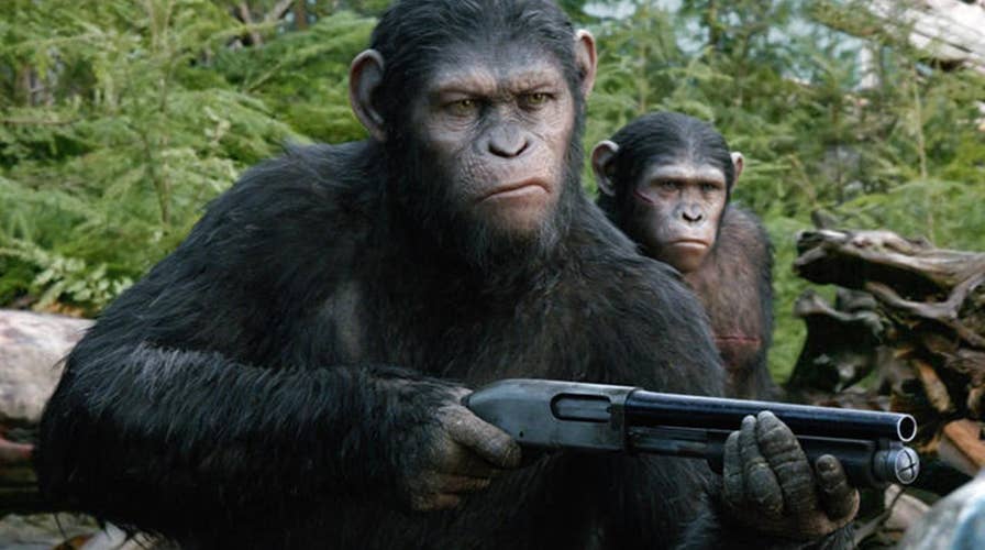 Comic Con fans step into 'Planet of the Apes' experience