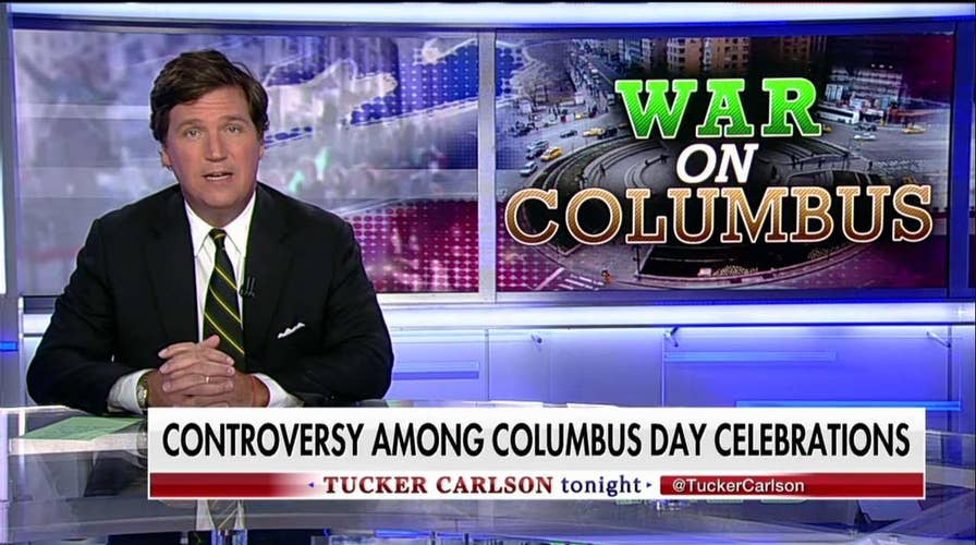 Tucker: In Columbus, The Left Found 'The Only Immigrant Who Had No Right to Come Here'