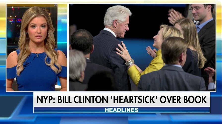 Bill Clinton 'Heartsick' Over Hillary's Book