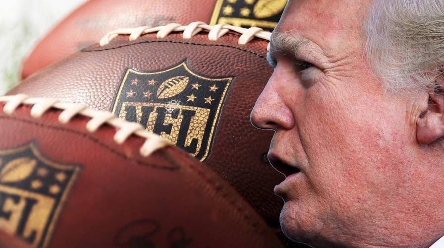 Trump threatens NFL, kneeling protesters with tax law