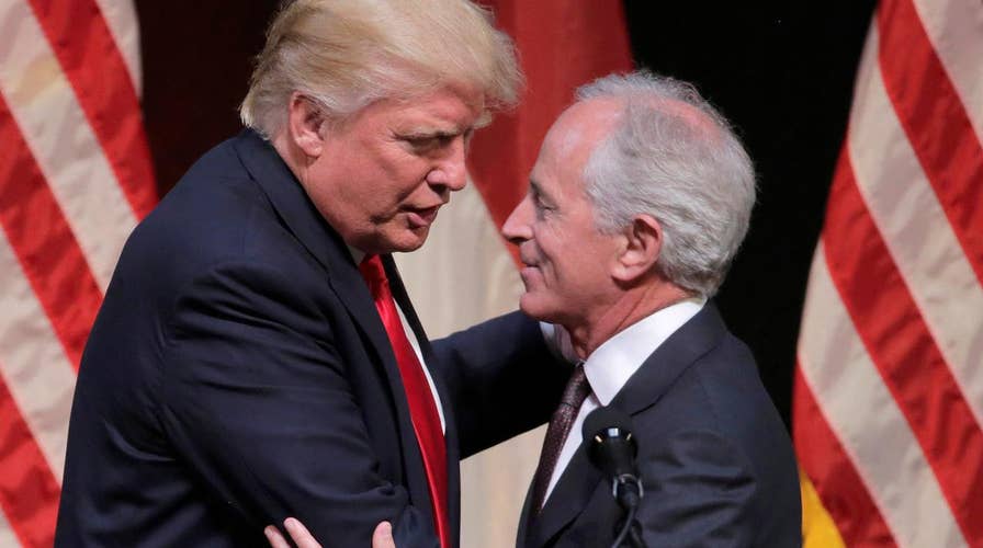 President Trump, Sen. Corker trade more jabs