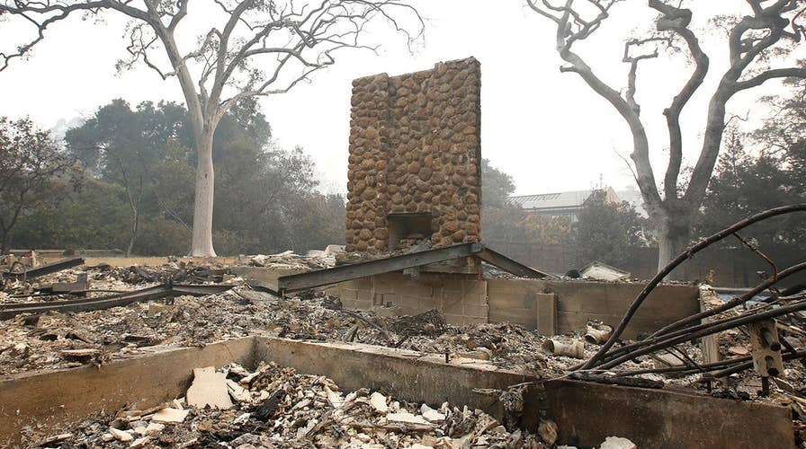 Pence promises federal assistance amid California wildfires