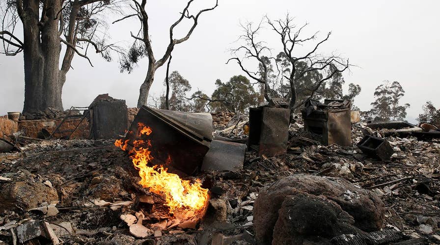 At least 17 dead in Northern California wildfires