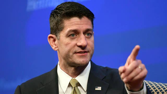 House Speaker Ryan pushes Trump's tax plan