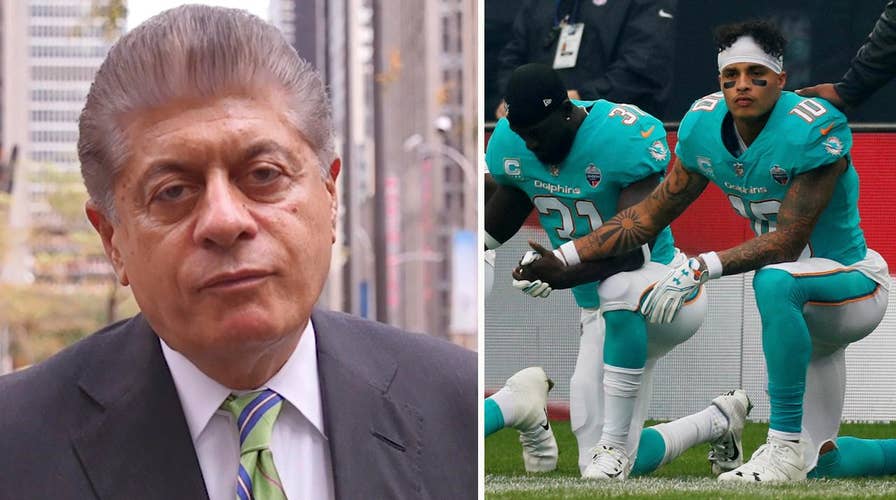 Napolitano: Is taking a knee protected speech?