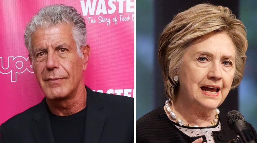 Anthony Bourdain calls Hillary Clinton interview 'shameful'