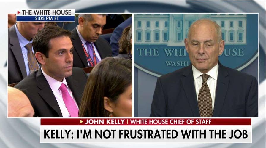 John Kelly to Press: 'Develop Some Better Sources'